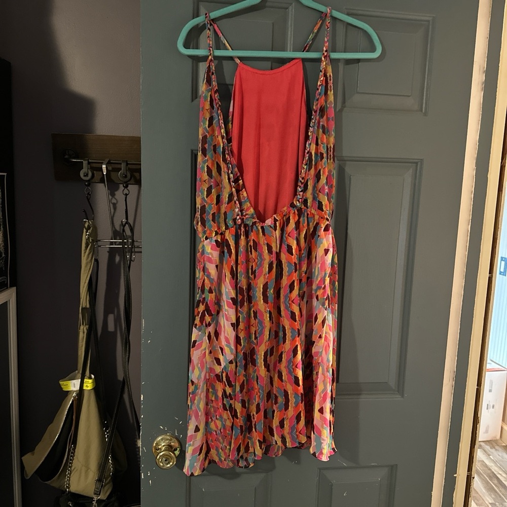 Jessica Simpson Multicolor Geometric Mini Dress - Picture 2 of 3
